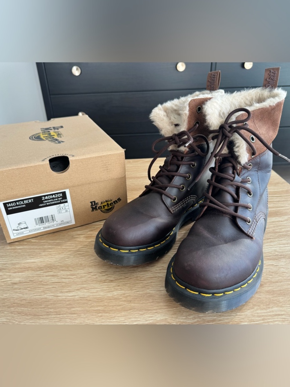 Dr. Martens Kolbert Snow Plow Waterproof Boots - Picture 10 of 10